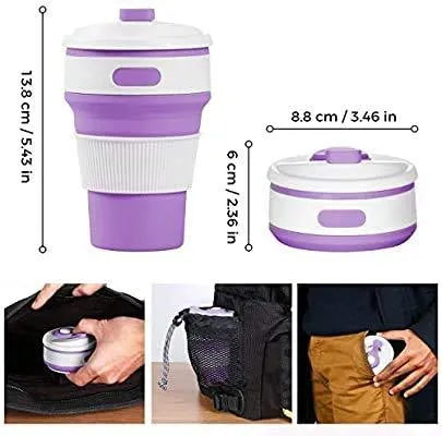 Creative Coffee Collapsible Coffee Cup (350 ml) - Bear Hugs