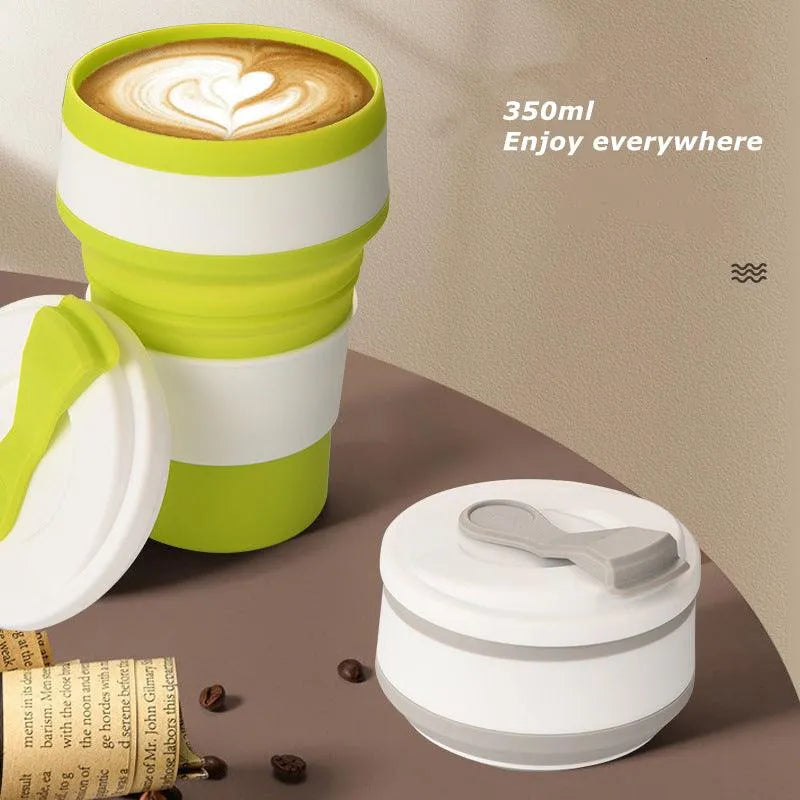 Creative Coffee Collapsible Coffee Cup (350 ml) - Bear Hugs