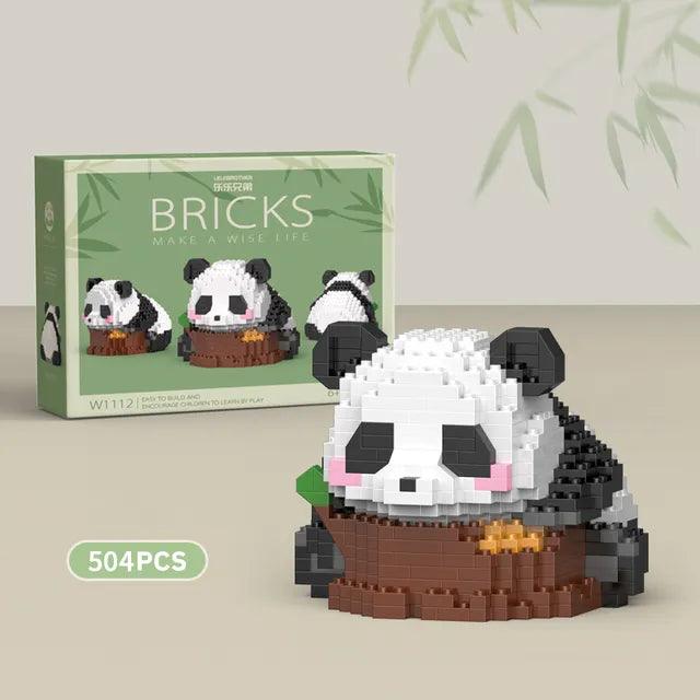 Creative DIY Panda Mini Puzzle - Bear Hugs