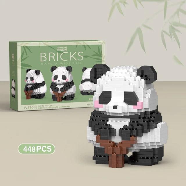 Creative DIY Panda Mini Puzzle - Bear Hugs