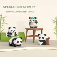 Creative DIY Panda Mini Puzzle - Bear Hugs