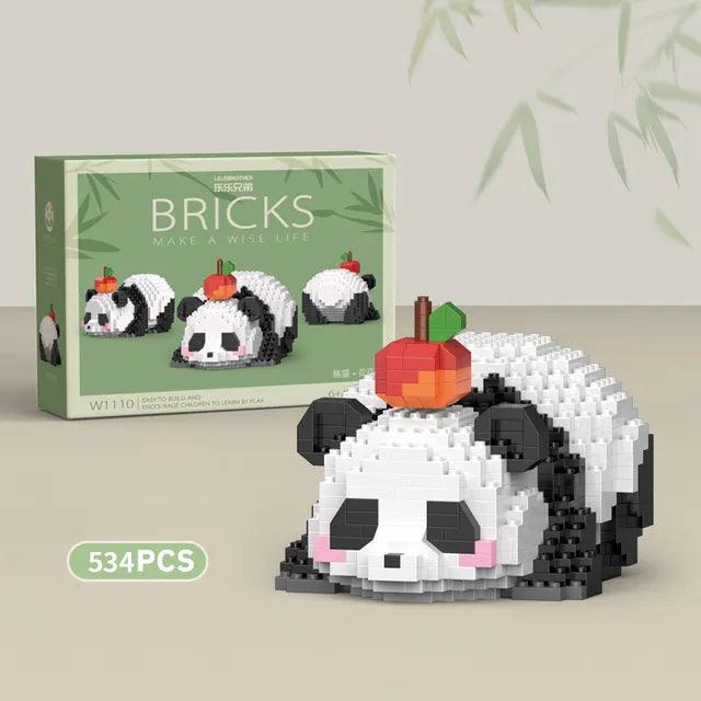 Creative DIY Panda Mini Puzzle - Bear Hugs