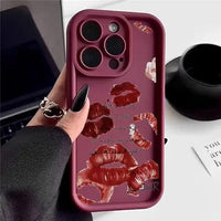 Creative Kiss Mark Case (For iPhones) - Bear Hugs