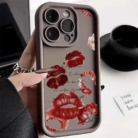 Creative Kiss Mark Case (For iPhones) - Bear Hugs