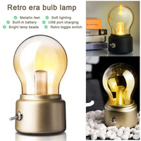 Creative Retro Lamp Bulb Night Light - Bear Hugs