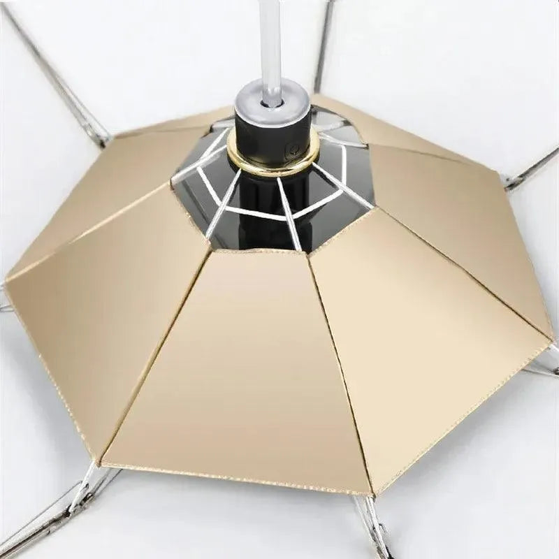 Creative Reverse LED & Fan Mini Umbrella - Bear Hugs