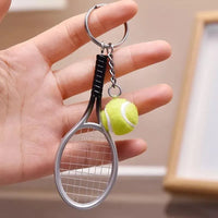 Creative Sports Mini Tennis Racket Keychain - Bear Hugs