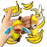 Crying Banana Cat Voice Keychain - Bear Hugs