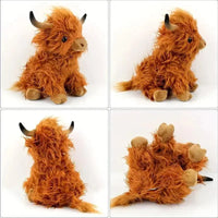 Cuddly Highland Yak Plushie (27 cm) - Bear Hugs