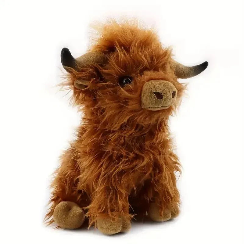 Cuddly Highland Yak Plushie (27 cm) - Bear Hugs