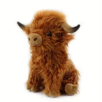 Cuddly Highland Yak Plushie (27 cm) - Bear Hugs