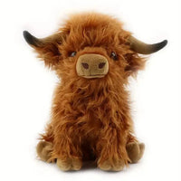 Cuddly Highland Yak Plushie (27 cm) - Bear Hugs