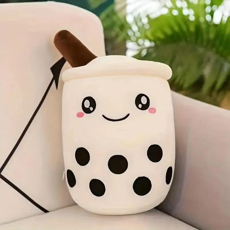 Cuddly Soft Boba Tea Plushie - Bear Hugs