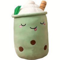 Cuddly Soft Boba Tea Plushie - Bear Hugs