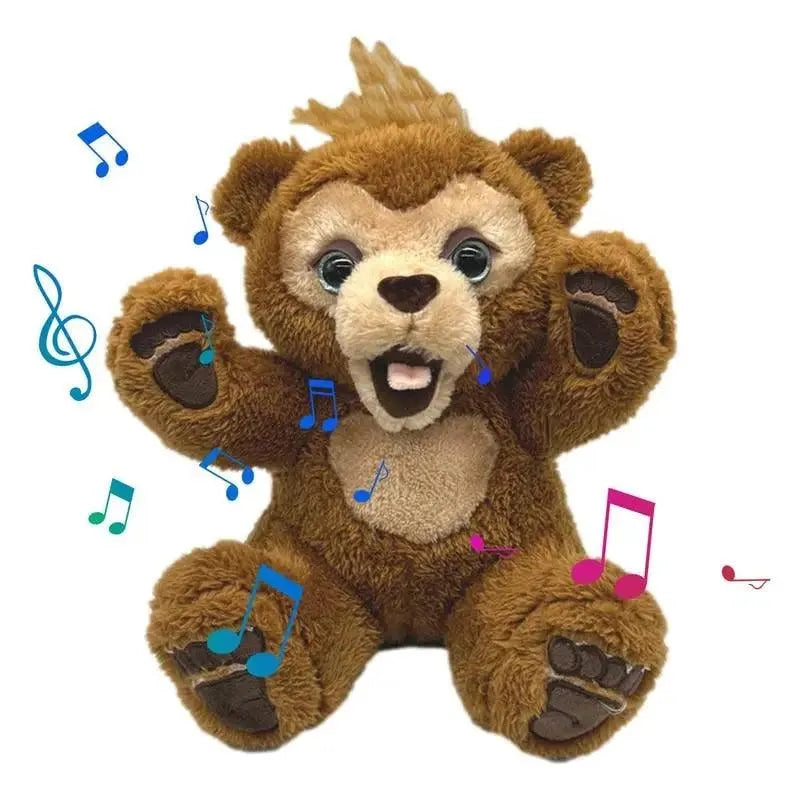 Curious Bear Interactive Plush Toy - Bear Hugs