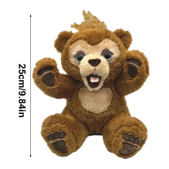 Curious Bear Interactive Plush Toy - Bear Hugs