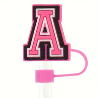 Butterfly Style Letters Silicone Straw Tip Covers For Stanley Cup - Bear Hugs