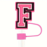 Butterfly Style Letters Silicone Straw Tip Covers For Stanley Cup - Bear Hugs