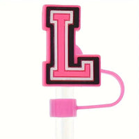 Butterfly Style Letters Silicone Straw Tip Covers For Stanley Cup - Bear Hugs