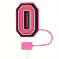 Butterfly Style Letters Silicone Straw Tip Covers For Stanley Cup - Bear Hugs