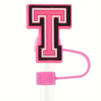 Butterfly Style Letters Silicone Straw Tip Covers For Stanley Cup - Bear Hugs