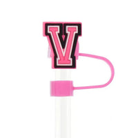 Butterfly Style Letters Silicone Straw Tip Covers For Stanley Cup - Bear Hugs