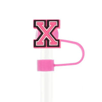 Butterfly Style Letters Silicone Straw Tip Covers For Stanley Cup - Bear Hugs