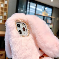 Cute 3D Fur Bunny Style Phone Case (For iPhones) - Bear Hugs