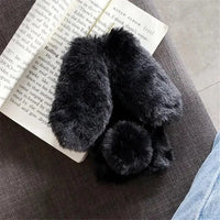 Cute 3D Fur Bunny Style Phone Case (For iPhones) - Bear Hugs