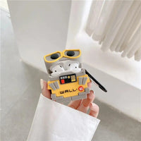 Cute 3D WALL-E Robot Case (For Airpods) - Bear Hugs