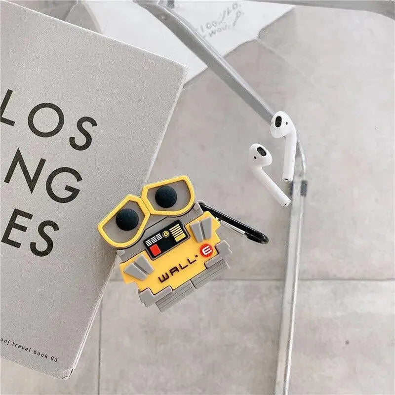 Cute 3D WALL-E Robot Case (For Airpods) - Bear Hugs