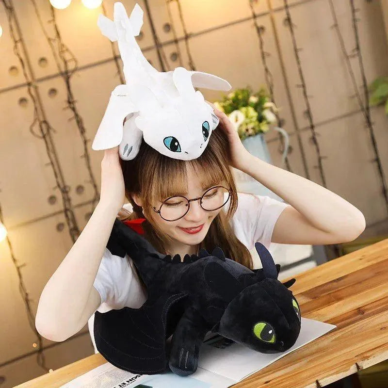 Cute Animated Dragon Plush Toy - Bear Hugs