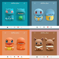 Cute Baby Pokemon Protective Case (For Airpods) - Bear Hugs