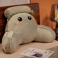 Cute Backrest Chair Pillow - Bear Hugs