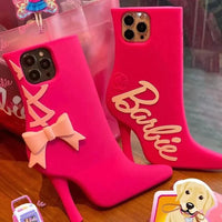 Cute Barbie High Heels Phone Case (For iPhones) - Bear Hugs