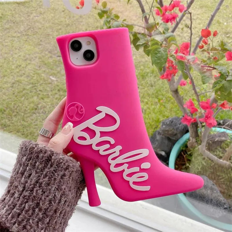 Cute Barbie High Heels Phone Case (For iPhones) - Bear Hugs