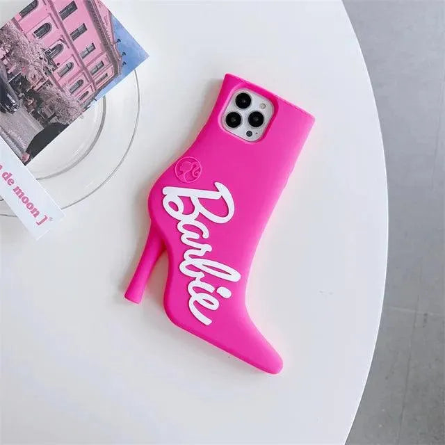 Cute Barbie High Heels Phone Case (For iPhones) - Bear Hugs