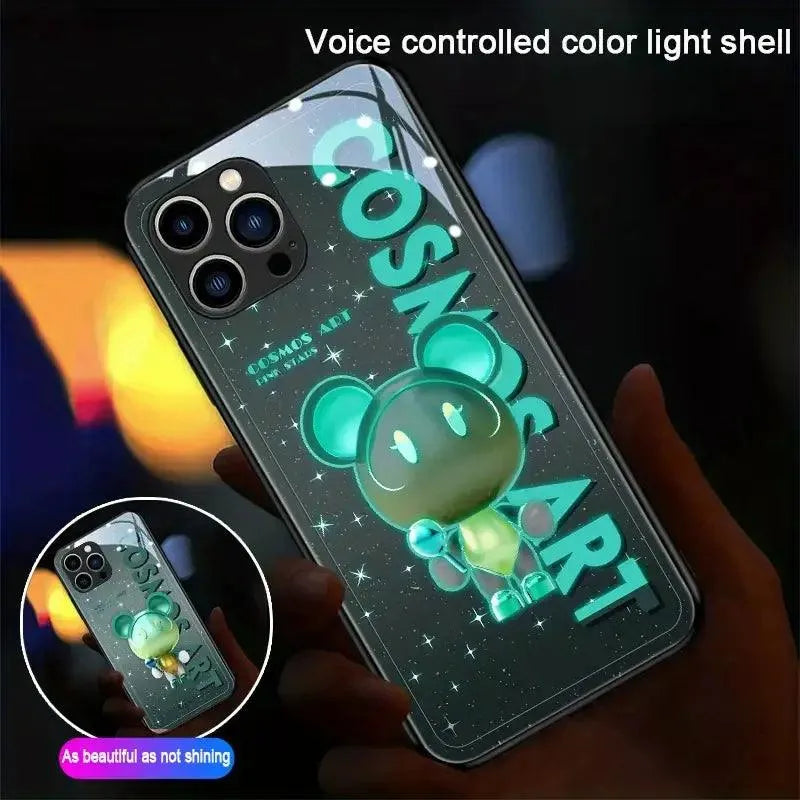 Cute Bear Voice Controlled Cover (For iPhone) - Bear Hugs