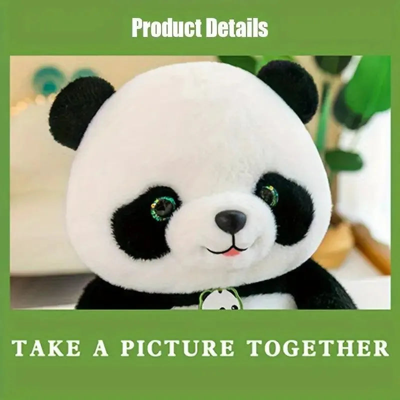 Cute Bell Panda Plush Toy - Bear Hugs