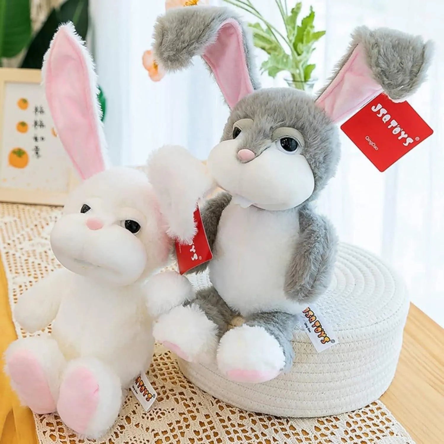 Cute Bendable Ear Rabbit (35 cm) - Bear Hugs