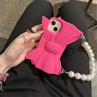 Cute Bowknot Purse Phone Case (For iPhones) - Bear Hugs