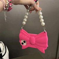 Cute Bowknot Purse Phone Case (For iPhones) - Bear Hugs