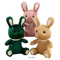 Cute Branded Monogram Stuffed Bunny - Bear Hugs