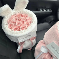 Cute Bunny Ears Plush Bouquet - Bear Hugs