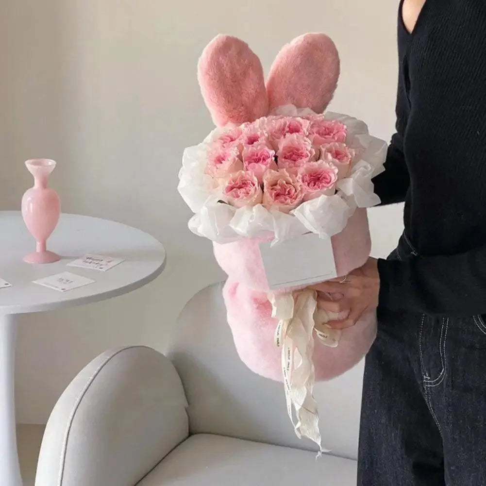 Cute Bunny Ears Plush Bouquet - Bear Hugs