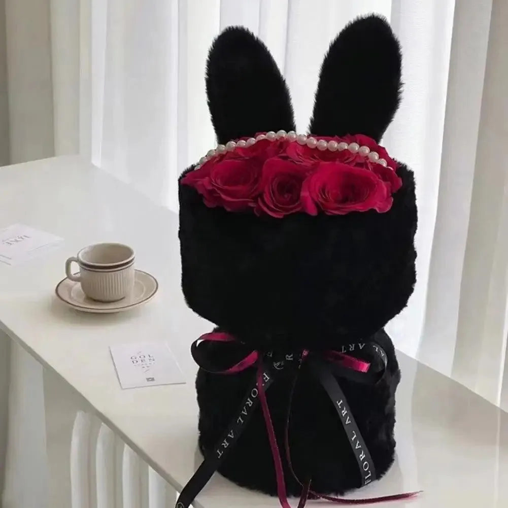 Cute Bunny Ears Plush Bouquet - Bear Hugs