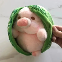 Cute Cabbage Pig Plushie - Bear Hugs