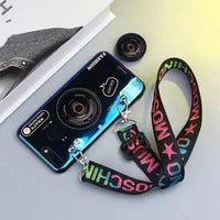 Cute Camera Strap Phone Case (For Samsung) - Bear Hugs