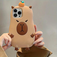 Cute Capybara Air Cushioned Case (For iPhone) - Bear Hugs