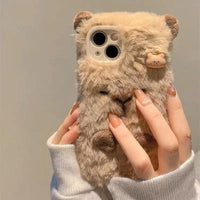 Cute Capybara Air Cushioned Case (For iPhone) - Bear Hugs